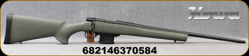 Howa - 223Rem - M1500 Mini Action - Bolt Action Rifle - HTI Green Synthetic/Black Finish, 22"Std #2Contour Barrel, 5 Round Detachable Magazine, Mfg# HMA60203+