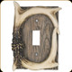 River's Edge - Antler - Single Switch Electrical Cover - 551