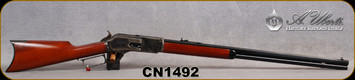 Cimarron - Uberti - 45-75 - 1876 Centennial Rifle - Lever Action - Walnut Stock/Case Hardened Receiver/Blued, 28"Octagonal Barrel, Mfg# CA2501, S/N CN1492