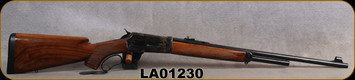 Cimarron - Pedersoli - 45-70Govt - Model 71 Premium - Lever Action Rifle - Walnut Stock/Case Hardened Steel Frame/Standard Blued Finish, 24"Round Barrel, Mfg# SH903, Bruise & scuff mark on forend