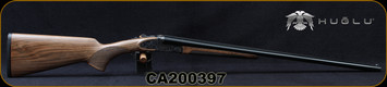 Huglu - 28Ga/2.75"/26" - Model 200AC Mini - Grade AA Turkish Walnut/Case Hardened Grade V Hand Engraved Receiver/Chrome Lined Barrels, Extractor, 5pc.Mobile Choke, Bradley Style White Bead front sight, SKU: 8682109405348-2, S/N CA200397