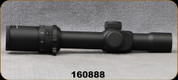 Consign - US Optics - SR-8 - 1-8X27 - Rifle Scope - C2 Illum.Reticle, Matte Black Finish, 30mm Tube, Switch-view lever, Mfg# SR-8S-C2, c/w manual & bikini caps - in original box