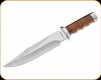 Boker Magnum - Giant Bowie - 8.15" Blade - 440A - Brown Leather Handle - 02MB565