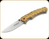 Boker Magnum - Red Pupil - 3.23" Blade - 440A - Brown Zebrawood Handle - 01SC071