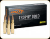 HSM - 308 Norma Mag - 185 Gr - Trophy Gold - Berger Match Hunting VLD ( Very Low Drag ) - 20ct - BER-308Norma185VLD