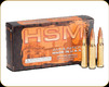 HSM - 45-70 Govt - 400 Gr - Classic - Speer Jacketed Flat Nose - 20ct - HSM-45-70-1-N  **For use in Modern Guns Only