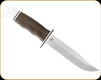 Buck Knives - Special Pro - 6" Blade - S35VN Steel - Green Canvas Micarta Handle w/ Aluminum Pommel/Guard - 0119GRS1-B
