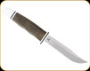 Buck Knives - Woodsmans Pro - 4" Blade - S35VN Steel - Green Canvas Micarta Handle w/Aluminum Pommel/Guard - 0102GRS1-B/13109