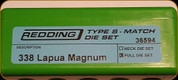 Redding - Type S-Match Full Die Set - 338 Lapua Magnum - 36594