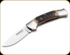 Boker Solingen - 3000 Stag II - 3.35" Blade - 440C - Brown Stag Handle - 114000