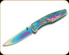 Boker Magnum - Anna's Rainbow Unicorn - 3.54" Blade - 440A - Multicolored Stainless Steel Handle - 01MB231