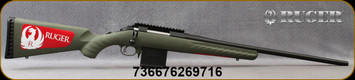 Ruger - 204Ruger - American Predator - Moss Green Composite Stock/Black Finish, 22"Threaded(1/2"-28)Barrel, Mfg# 26971