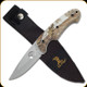 Elk Ridge Knives - Fixed Blade - 3.5" Blade - 3Cr13MoV - Camo Packwood Handle w/Nylon Sheath - ER-046CA
