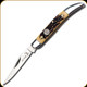 Elk Ridge Knives - Manual Folding - Gentleman's Knife - 2.5" Blade - Simulated Bone Handle - ER-110I