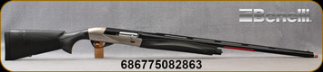 Benelli - 12Ga/3"/30" - ETHOS SuperSport - Semi-Auto Shotgun - Carbon Fiber/Nickel-Plated Receiver/Blued, Ported Barrel, 4+1 Capacity, 5 extended choke tubes, Mfg# 10632