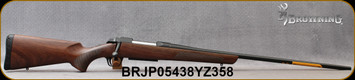Browning - 300WinMag - AB3 Hunter - Bolt Action Rifle - Classic Checkered Black Walnut Stock/Matte Blued, 26"Barrel, 3 round Detachable Box magazine, 1:10"Twist, Mfg# 035801229, S/N BRJP05438YZ358
