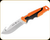 Buck Knives - Pursuit Pro Large Guthook Knife - 4 1/2" Blade - S35VN Steel - Orange Glass Filled Nylon/Versaflex Handle - 0657ORG-B