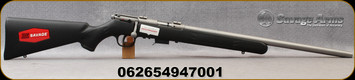Savage - 22WMR - Model 93FVSS Magnum - Bolt-Action Rifle - Black Synthetic/Stainless, 21"Barrel, 5 Round Detachable Magazine, Mfg# 94700