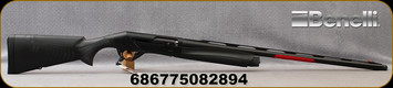 Benelli -12Ga/3"/28" - Super Black Eagle 3 - Inertia Driven Semi-Auto Shotgun - Comfort Tech 3 Synthetic Stock, Black Finish, 3+1 Capacity, Mfg# 10317