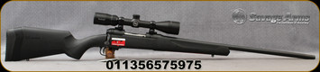 Savage - 6.5PRC - Model 110 Engage Hunter XP - Bolt Action Rifle - Black Synthetic Stock/Matte Black Finish, 24"Barrel, 2 Round Capacity, 3-9x40 Bushnell Engage Scope, Mfg# 57597