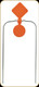 Champion - Duraseal Spinner Target - Orange Double Spinner - 41900