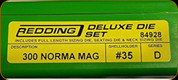 Redding - Deluxe Die Set - 300 Norma Mag - 84928