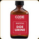 Code Blue Scents - Code Red Whitetail Doe Urine - 2 fl. oz. - OA1324