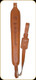 Custom Leather - Winchester - 3" Padded Sling w/Thumb Loop - Tan - 23802-03