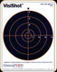 Champion - Visishot Target - 8" Circle - 100 Yard Sight-In - 11" x 8.5" - 10pk - 45802