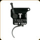 TriggerTech - Rem 700 - Special - Right Hand - Bolt Release - Curved Lever - PVD Black - 1.0 to 3.5lbs. - R70-SBB-13-TBC