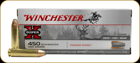 Winchester - 450 Bushmaster - 260 Gr - Super-X - Power Point - 20ct - X4501