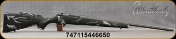 Weatherby - 243Win - Vanguard Prophet River Exclusive - Bolt Action Rifle - Black w/Grey K10 Pattern Synthetic Stock/Graphite Cerakote Bolt/Tungsten Cerakote Finish, 24"Threaded(1/2x28), Fluted #2Contour Barrel, Mfg# VA79243NR4T