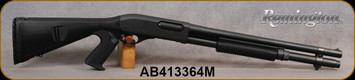 Used - Remington - 12Ga/3"/18" - 870 XCS Marine Magnum - Pump Action - Black Synthetic Mesa Tactical Urbino PG Stock/TriNyte Black finish, 6 Round Capacity, Fixed Cylinder choke - less than 250rds fired - in padded rifle case