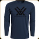 Vortex - Men's Long Sleeve T-Shirt - Core Logo - Navy Heather - Large - 221-02-NAH-L