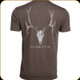 Vortex - Men's T-Shirt - Head-On Muley - Brown Heather - Medium - 220-73-BRH-M