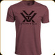 Vortex - Men's T-Shirt - Core Logo - Burgandy Heather - Small - 120-16-BHE-S