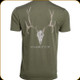 Vortex - Men's T-Shirt - Head-On Muley - Military Heather - Medium - 220-73-MIH-M
