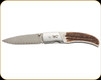 Browning - Illusion - 3" Blade - Damascus - Brown Stag Handle - 3220370B