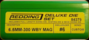 Redding - Deluxe Die Set - 6.5-300 Wby Mag - 84379