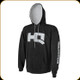 HQ Outfitters - Men's Performance Hoodie - Black - Large - HQ-MPHBL-L