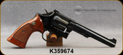 Consign - Smith & Wesson - 22LR - Model K17 - 6rd Rimfire Revolver - Walnut Target Grips/Case Hardened Hammer & Trigger/Blued, 6"Barrel