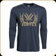 Vortex - Men's Long Sleeve T-Shirt - Full Tine - Navy Heather - X-Large - 221-05-NAH-XL