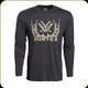 Vortex - Men's Long Sleeve T-Shirt - Full Tine - Charcoal Heather - Medium - 221-05-CHH-M