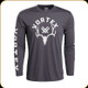 Vortex - Men's Long Sleeve T-Shirt - Antler Envy - Charcoal - Large - 221-03-CHR-L
