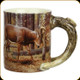 River's Edge - Deer Scene - 3D Ceramic Mug - 15oz - 2430