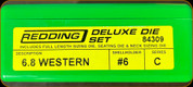 Redding - Deluxe Die Set - 6.8mm Western - 84309