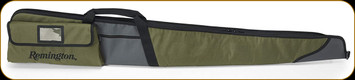 Remington - Flexible Shotgun Bag w/Accessory Storage and Adjustable Shoulder Strap - 54" - Grey/Green - RMG-FSB-54-GRYGRN