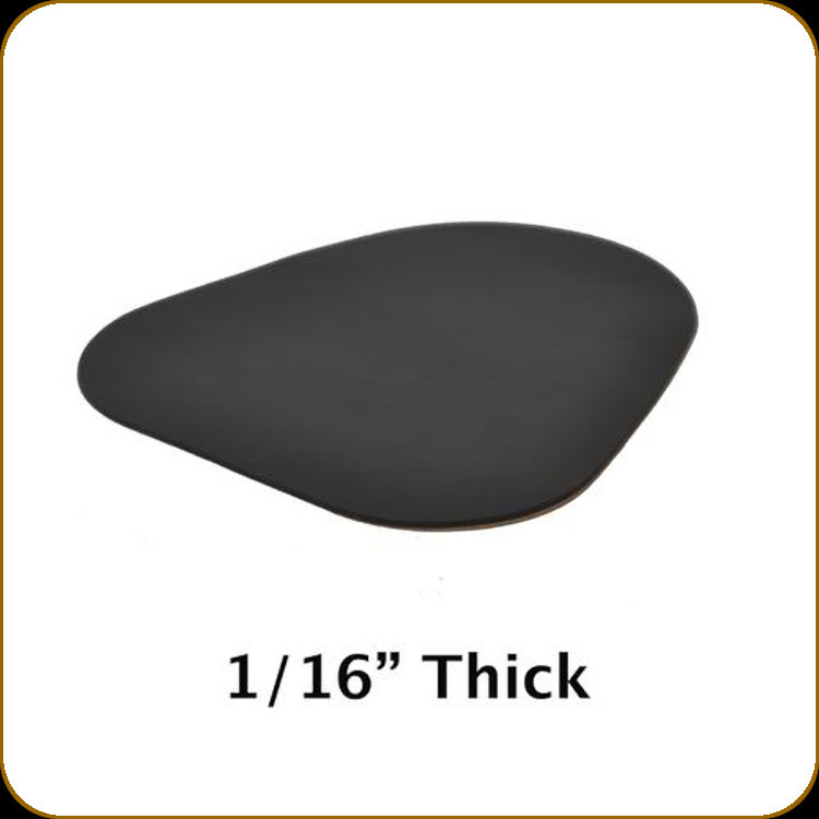 KICK-EEZ - Cheek-EEZ - 5"x6"x1/16" - Cheek Recoil Pad - Black - 703-116 ...