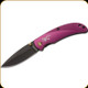 Browning - Prism III - 2 7/8" Blade - 7Cr17Mov - Plum Anodized Machined Aluminum - 3220343