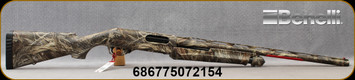 Benelli - 12Ga/3.5"/26" - Nova - Pump Action Field Shotgun - Synthetic Stock DRT Camo Finish, Red Bar Front Sight, Mfg# 20002